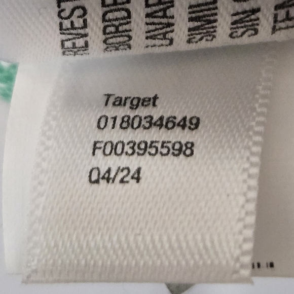 A New Day Green & White Dress With Pockets, Size Large, NWT - Picture 11 of 11